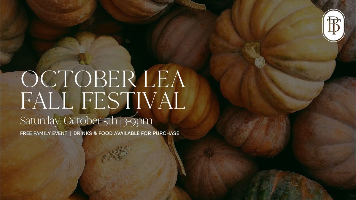 October Lea Fall Festival 