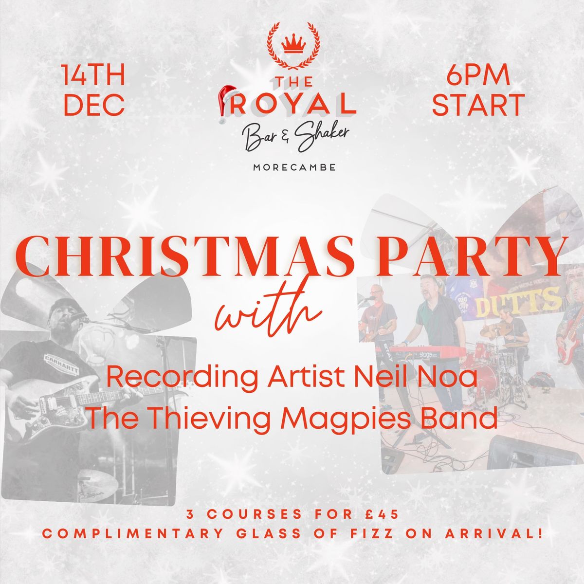 Rock & Indie Music Christmas Party Night at The Royal Bar & Shaker \ud83c\udf84\ud83c\udfb6