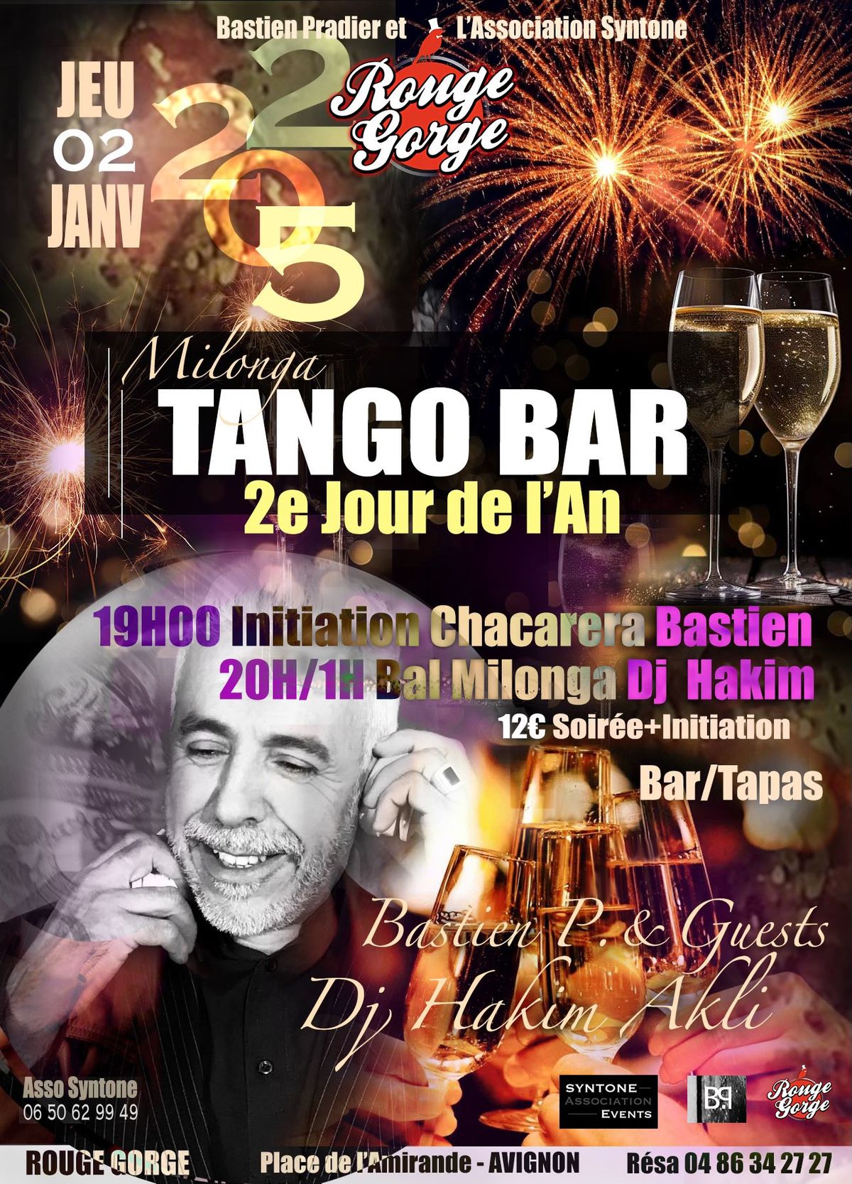 02JAN \u2022 JOUR DE L'AN TANGO BAR \u2022 AVIGNON