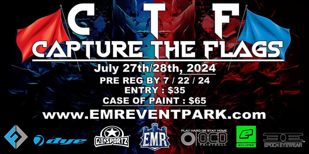 CTF : Capture The Flags Round 2 - Paintball Event