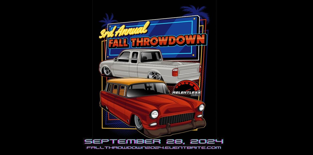 3rd Annual Fall Throwdown Car and Truck Show