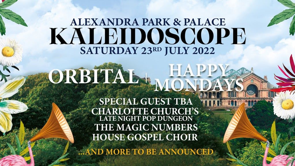 Kaleidoscope Festival 2022 Tickets, Alexandra Palace, London, 23 July 2022