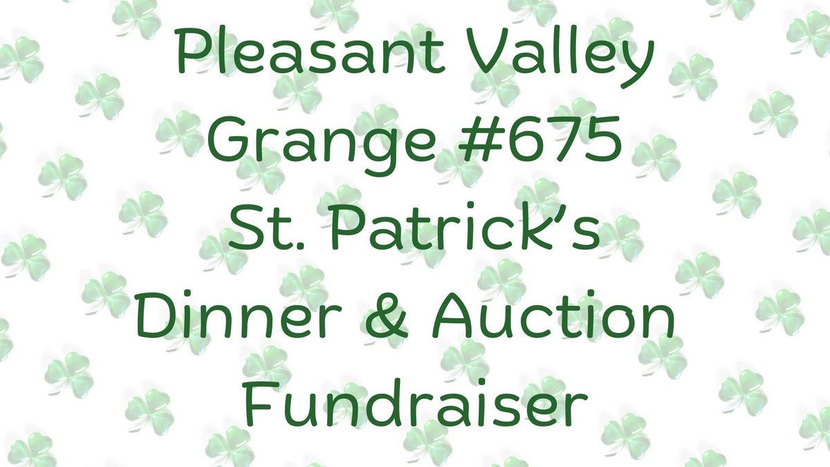 St. Patrick's Dinner & Auction Fundraiser