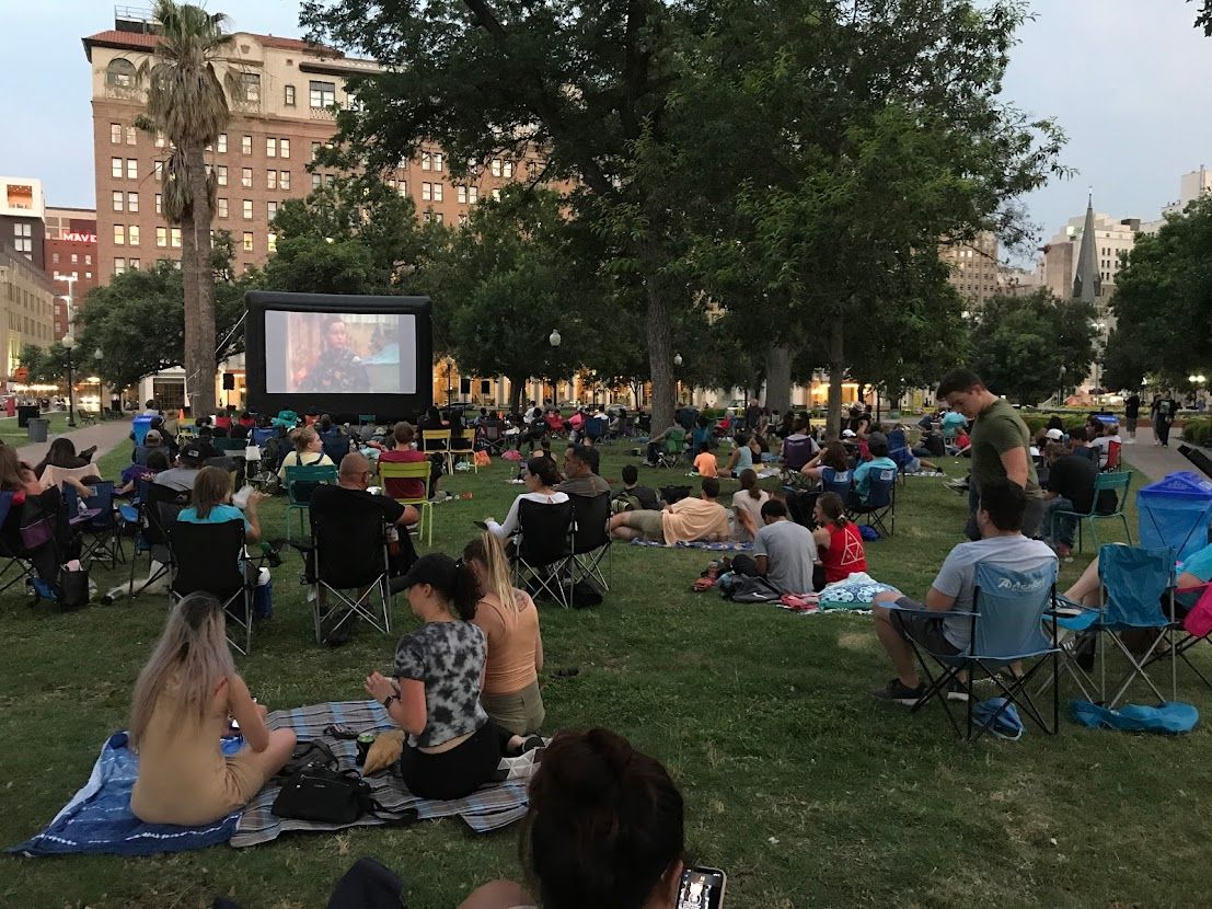 Space Jam New Legacy, Movies by Moonlight at Travis Park