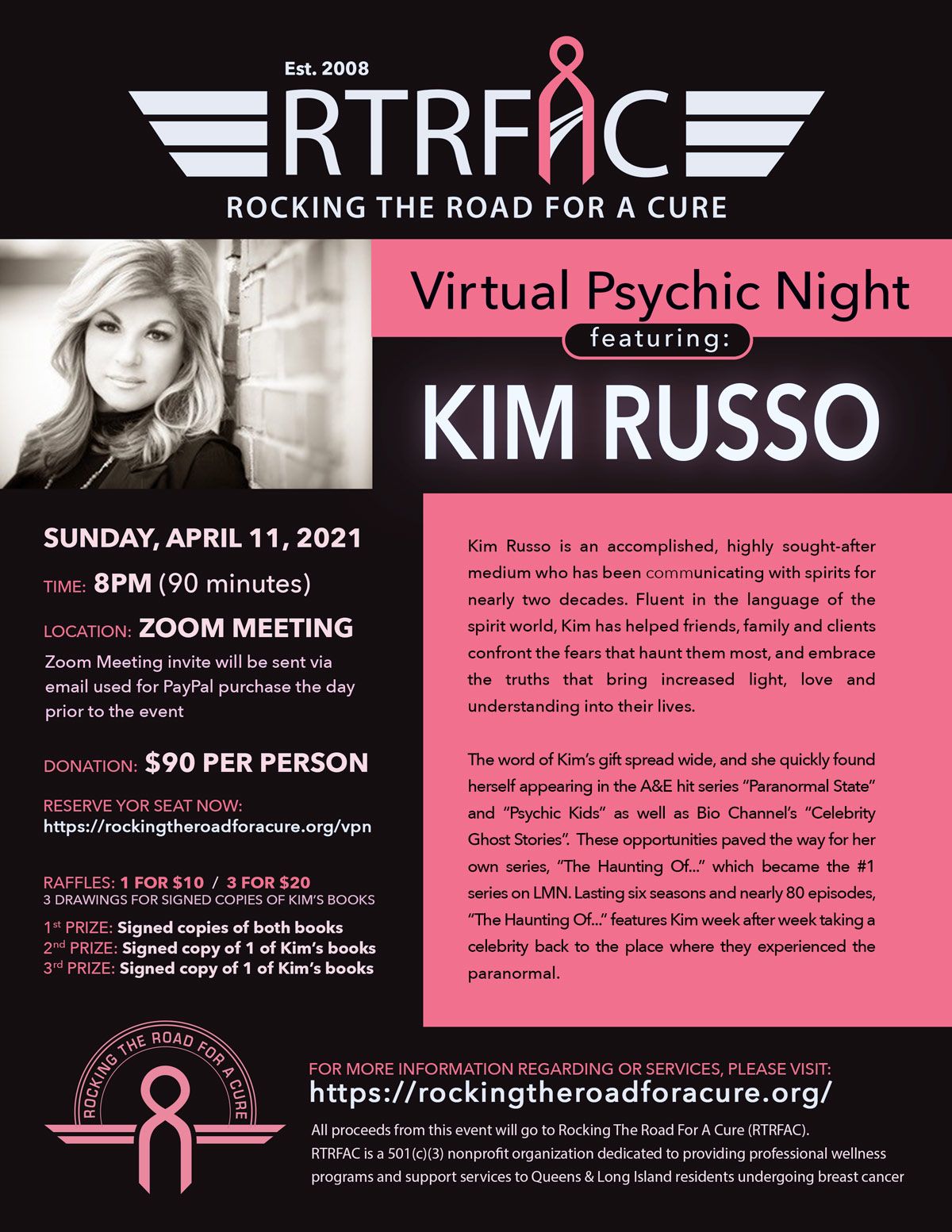 Kim Russo - The Medium at Mount Airy Casino Resort