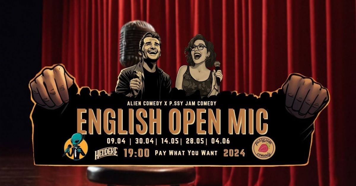 Standup Comedy in English - Open Mic