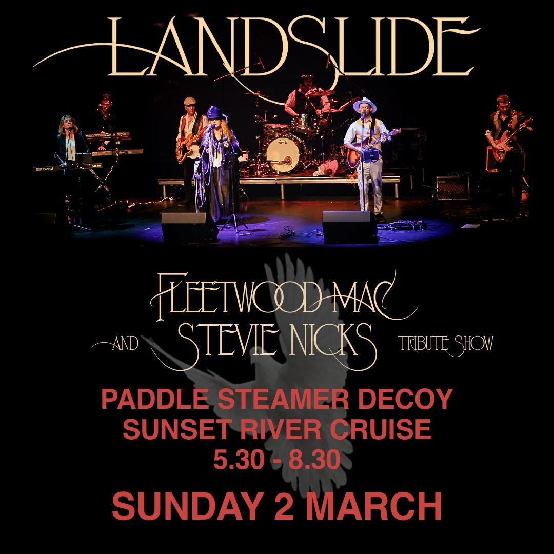 Fleetwood Mac and Stevie Nicks tribute on The Decoy Paddle Steamer - all inc. sunset river cruise