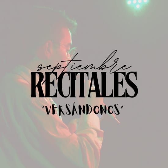 Recitales Vers\u00e1ndonos Septiembre en Sala Badulaque