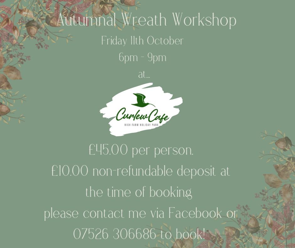 Autumnal Wreath Workshop 