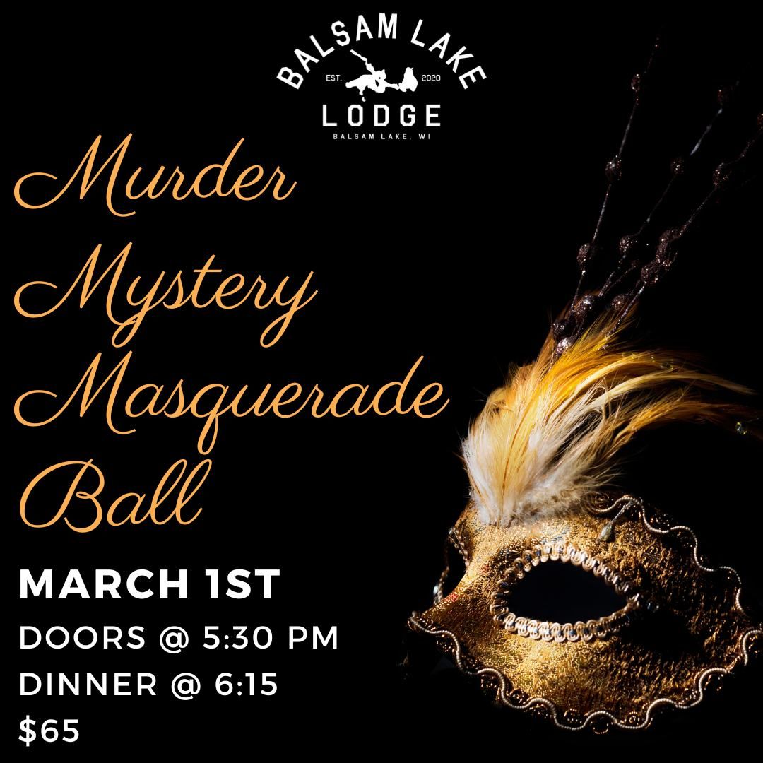 Murder Mystery Dinner @ Balsam Lake Lodge