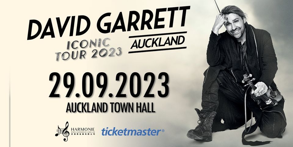 David Garrett Iconic Tour 2023 - Auckland