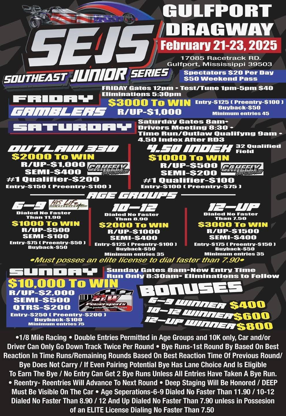 Southeast Junior Dragster Series