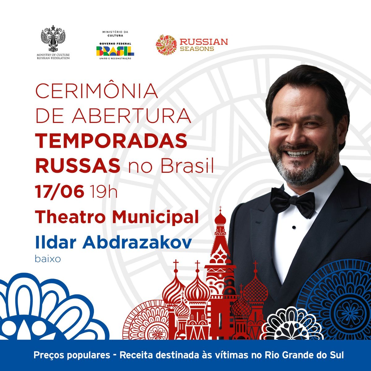 \u201cTemporadas da R\u00fassia no Brasil - Concerto de Abertura\u201d