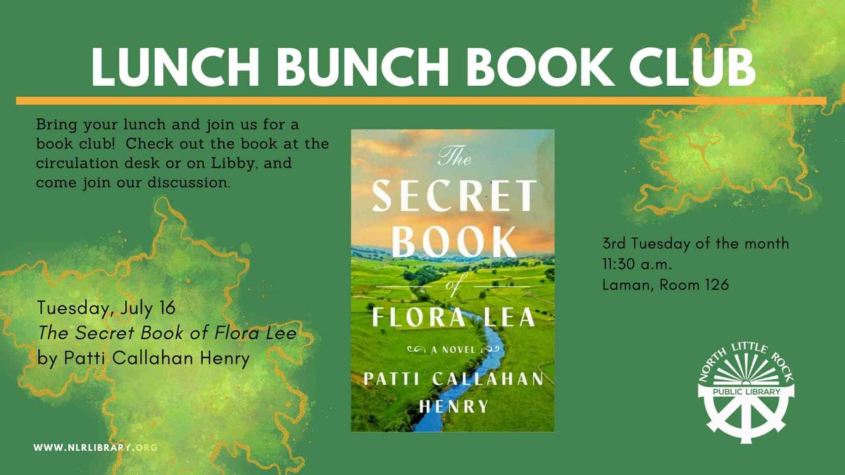 Lunch Bunch Book Club: The Secret Book of Flora Lea