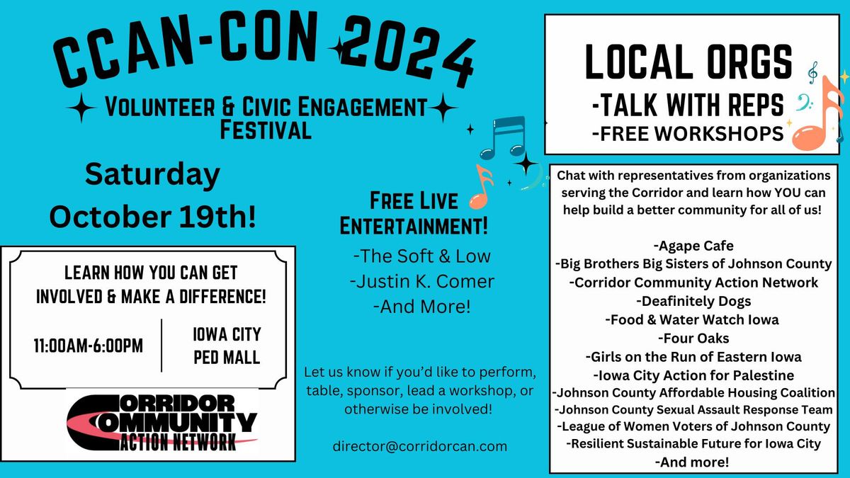 CCAN-Con 2024- Community Engagement Festival