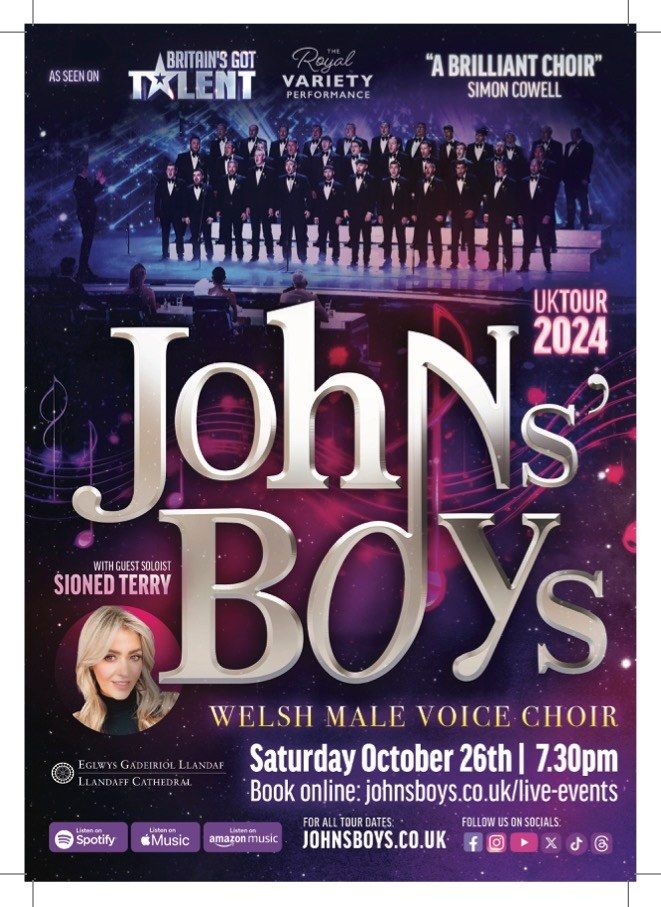 As Seen On BGT - An Evening With Johns' Boys In Llandaff Cathedral