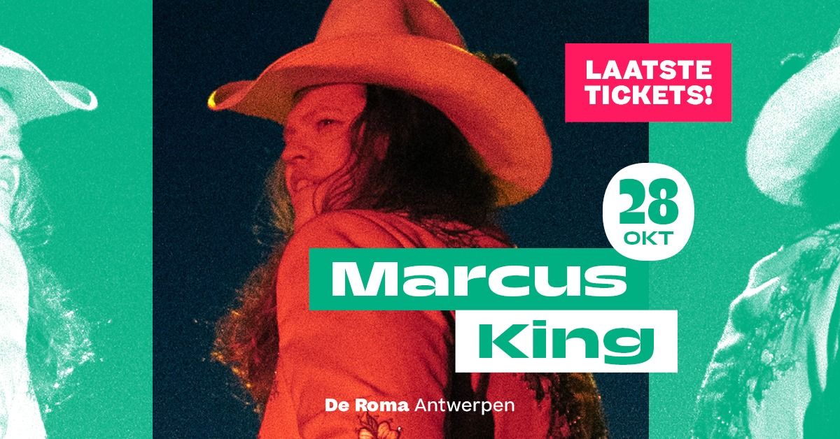 Marcus King in De Roma - laatste tickets! 