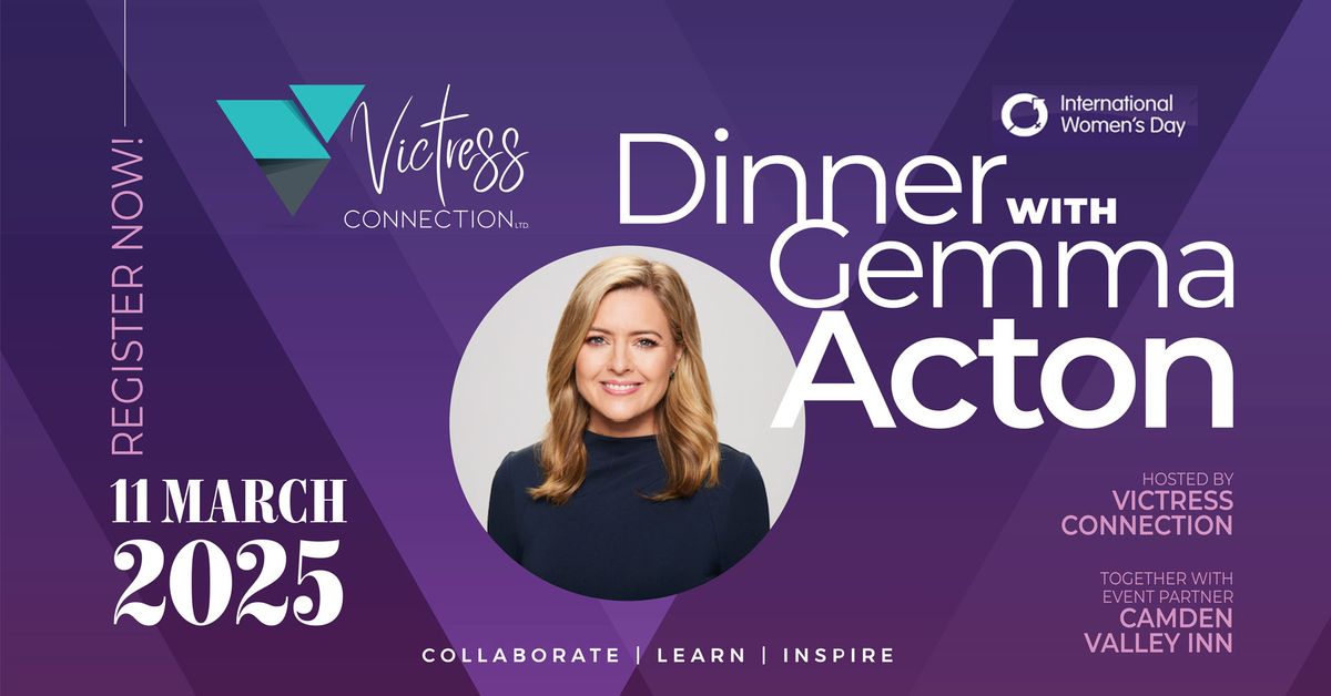 IWD 25 Dinner with Gemma Acton