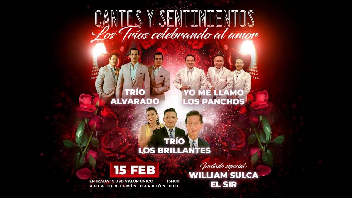 Cantos y Sentimientos: Los Tr\u00edos celebrando al amor 