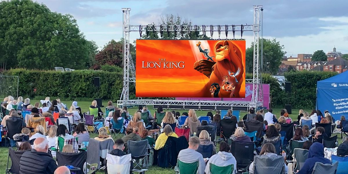 Lion King Outdoor Cinema at Sandwell Country Park in West Bromwich