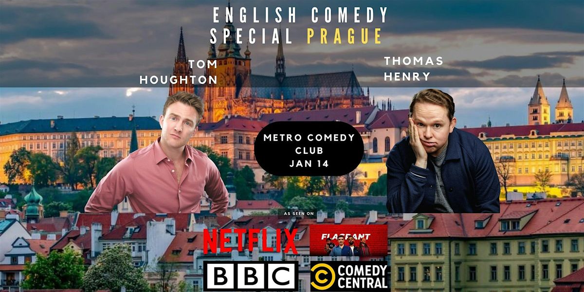 ENGLISH COMEDY SPECIAL - Thomas Henry + Tom Houghton LIVE IN PRAGUE