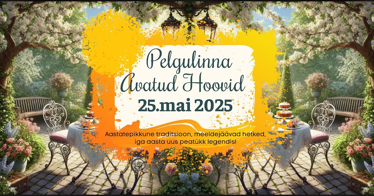 Pelgulinna Avatud Hoovid 2025