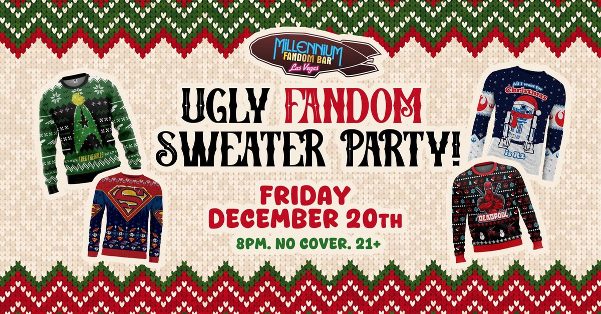 Ugly Fandom Sweater Party!