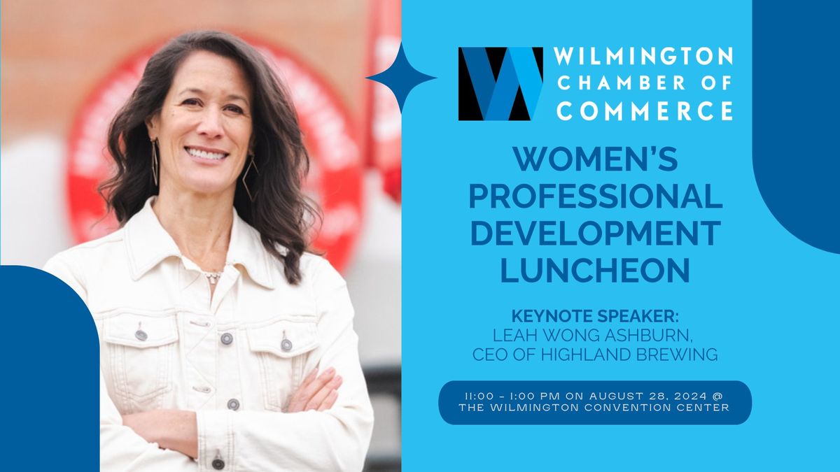 Wilmington Chamber Women's Professional Development Luncheon ft. Leah Wong Ashburn, Highland Brewing