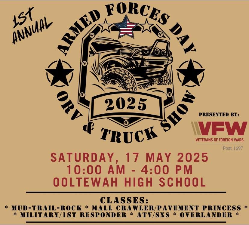 Armed Forces Day ORV & Truck Show Presented by VFW Post 1697