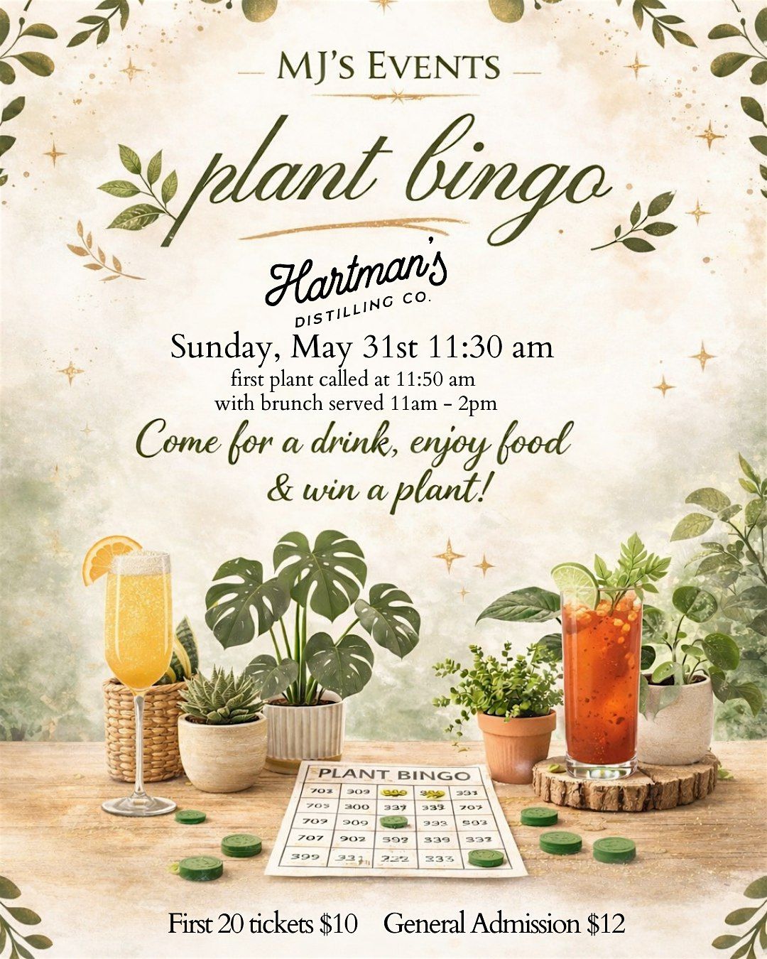 Plant *BRUNCH* Bingo
