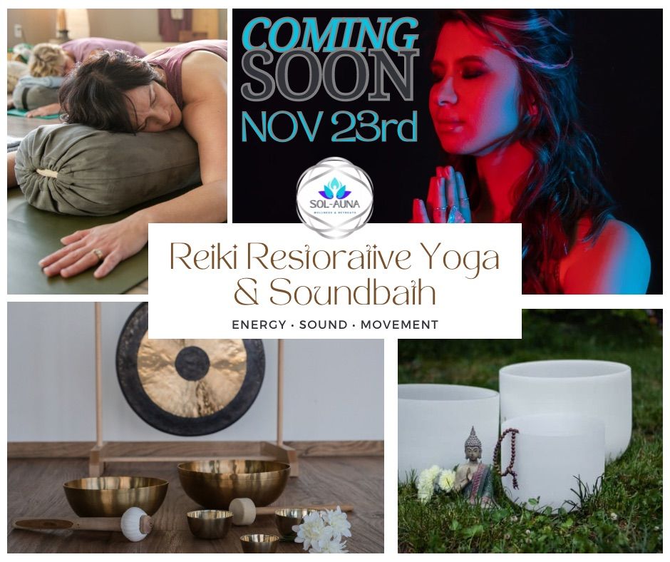 Reiki Restorative Yoga & Soundbath