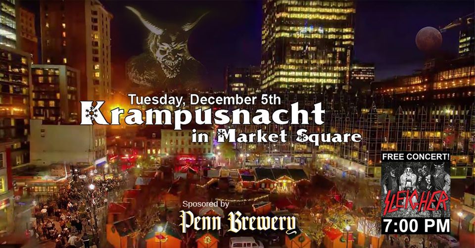 Krampus Fest in Pittsburgh 2023, Market Square, Pittsburgh, 5 December 2023