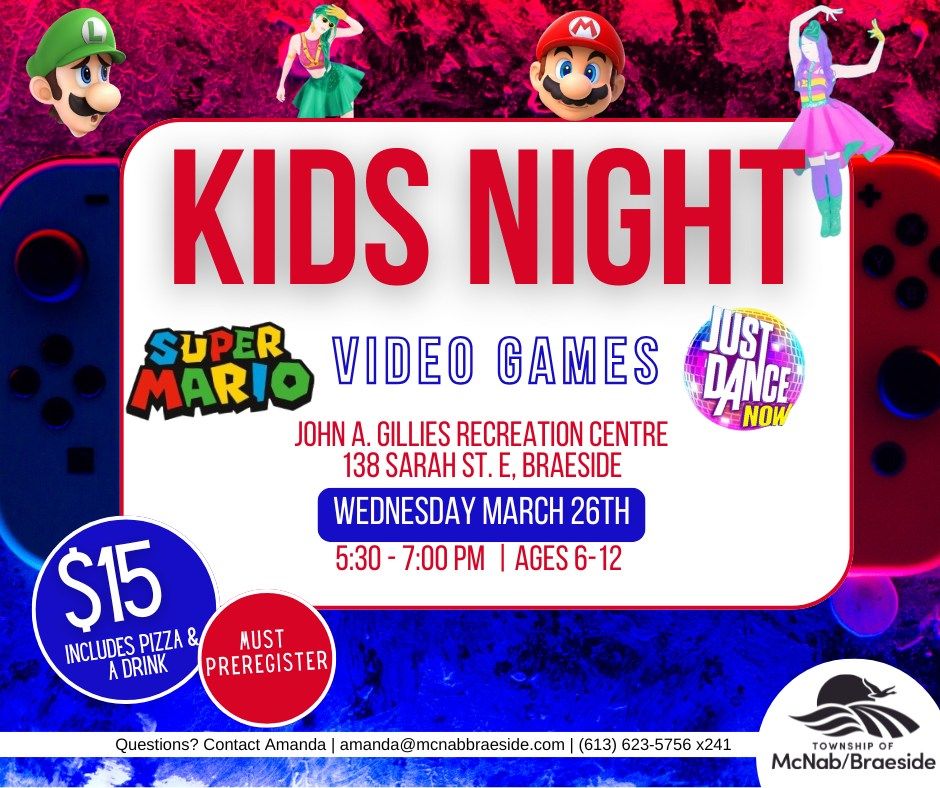 Kids Night - Video Games