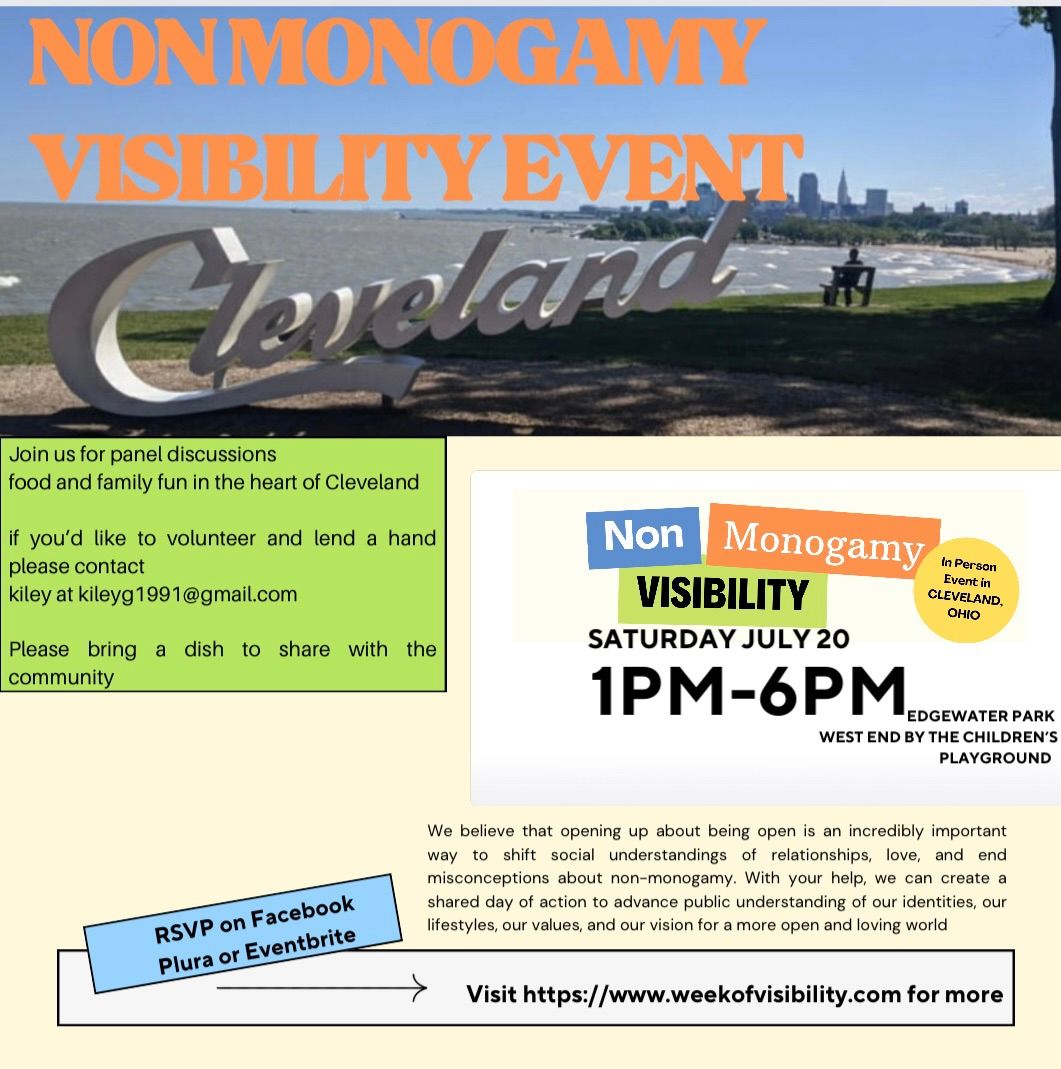 Day of Visibility for Non Monogamy Picnic in Cleveland