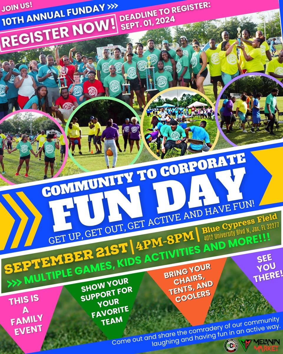 Community to Corporate Fun Day - Eventeny