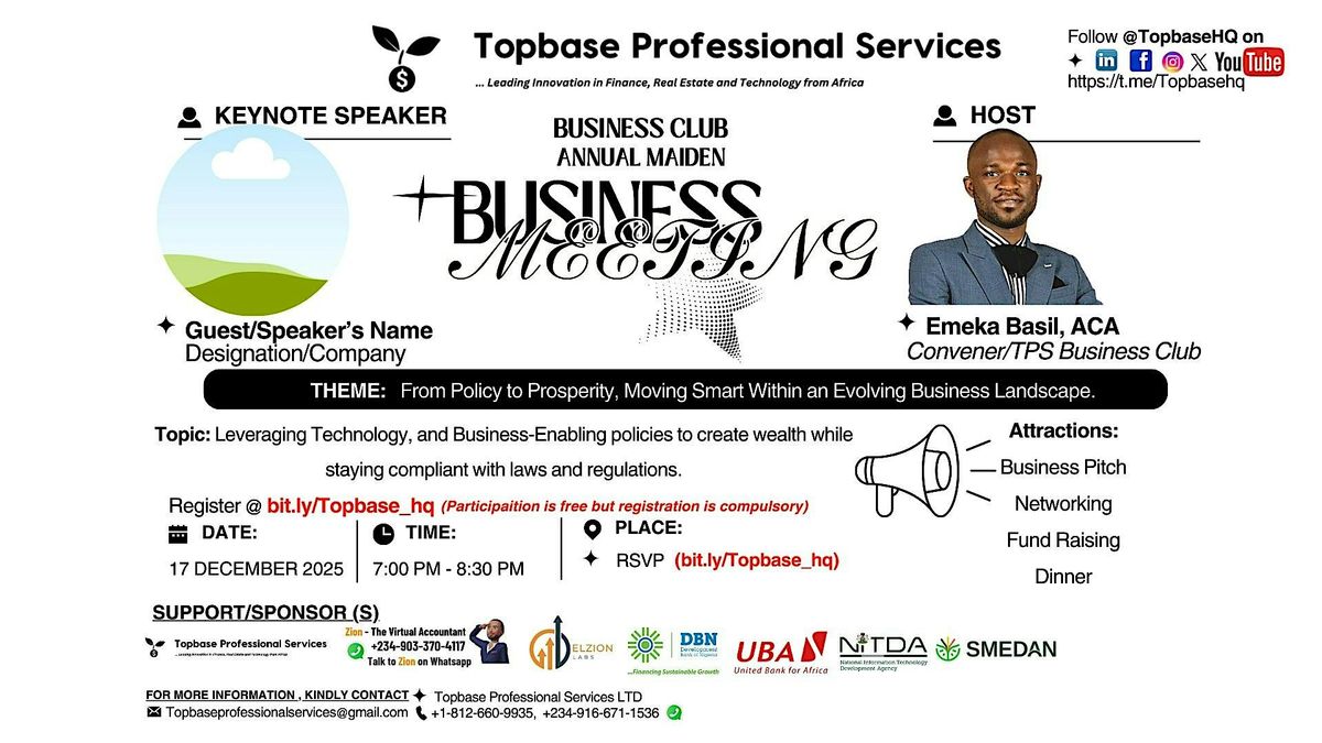 RSVP: DISCUSS ON TAX, ESTATE, AND TECHNOLOGY