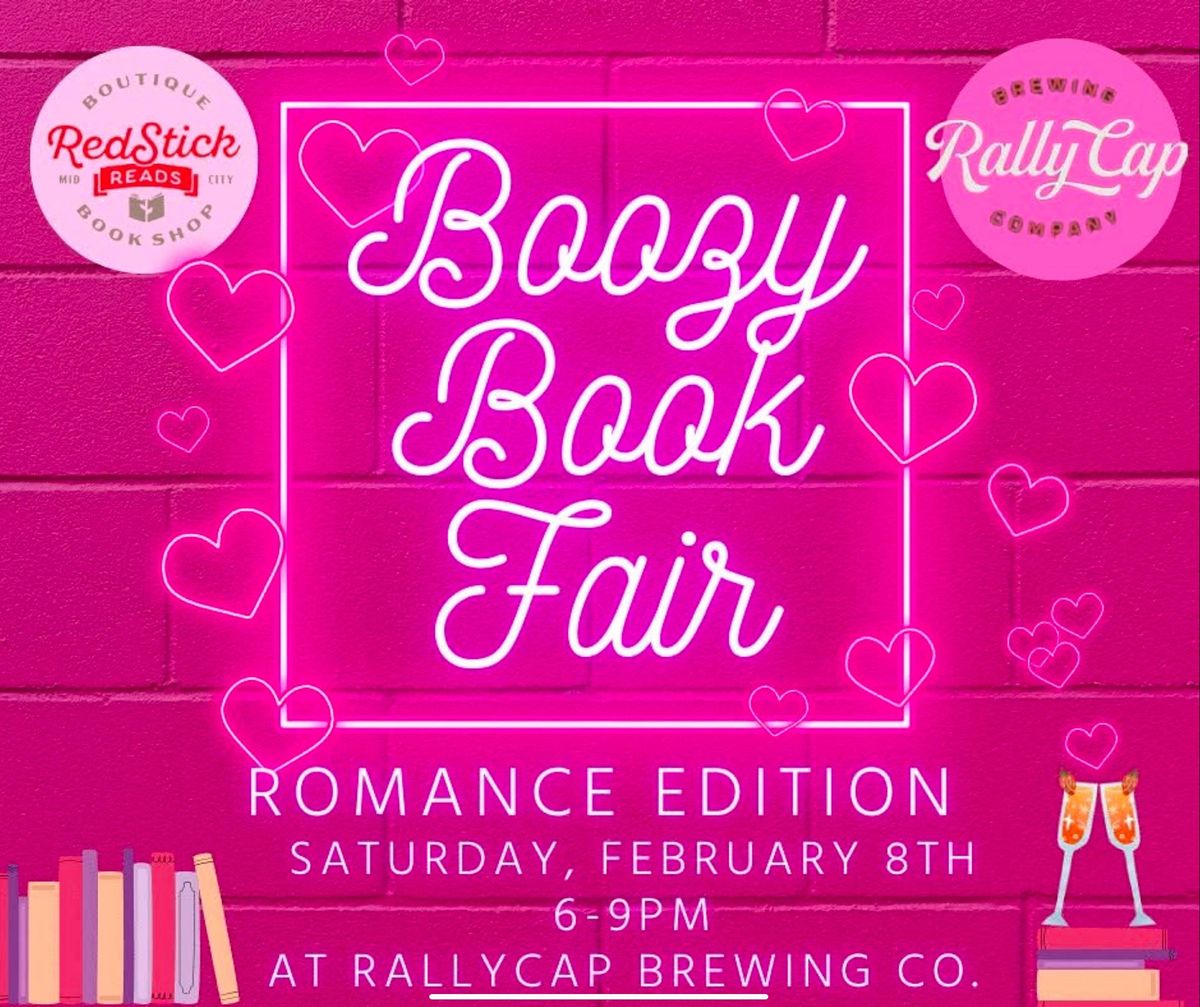 Boozy Book Fair, Romance Edition