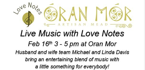 Live Music Sundays at Oran Mor with Love Notes