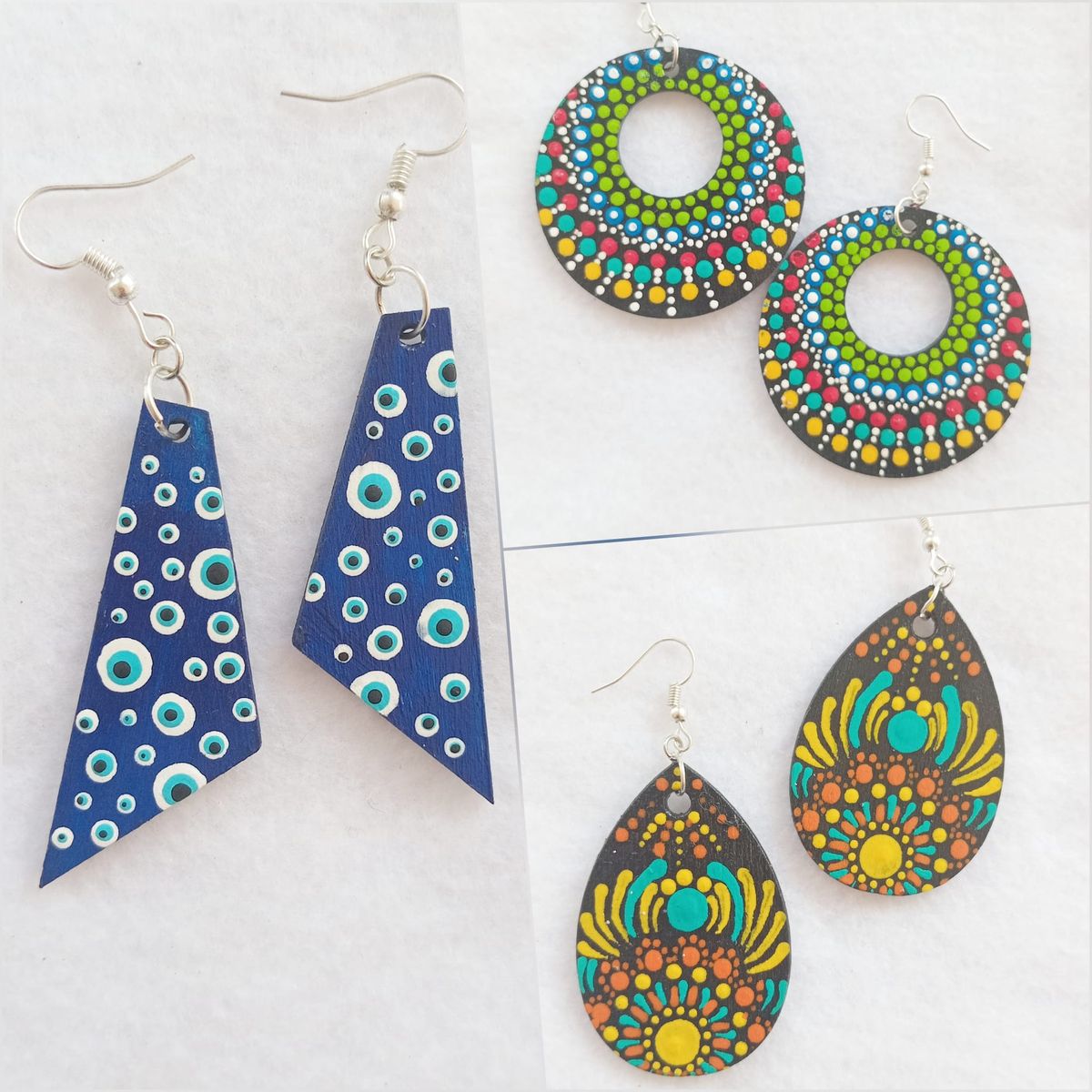 Dot Mandala Earrings