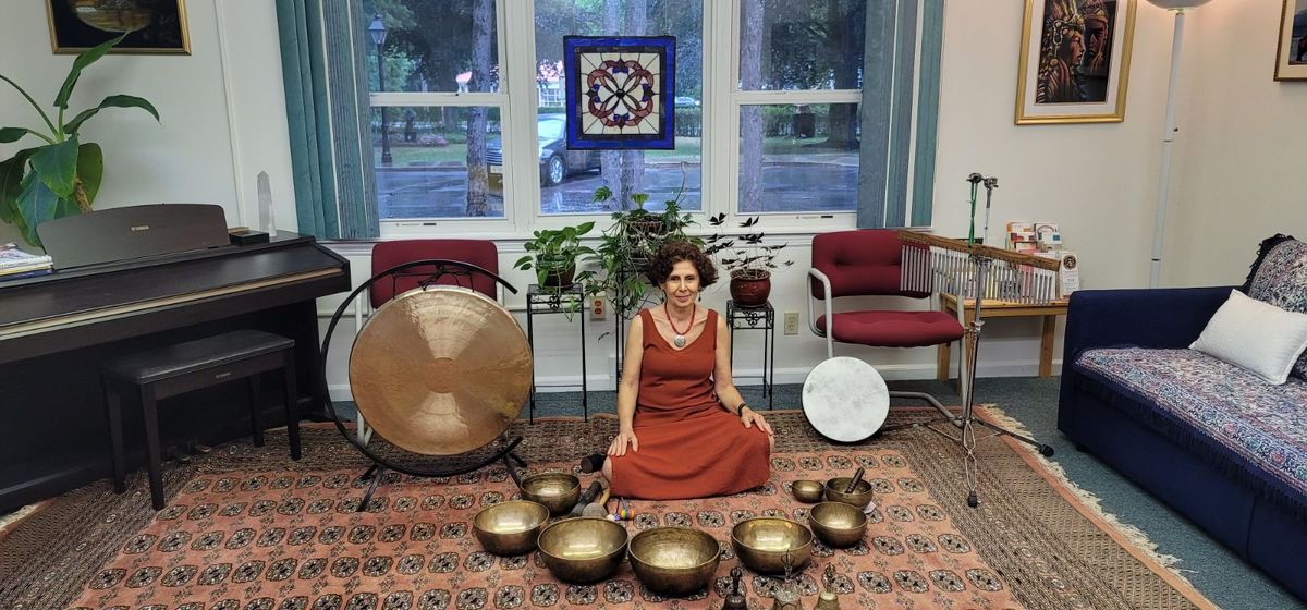 Healing Session & Meditation with Tibetan Bowls & Gongs with Marina