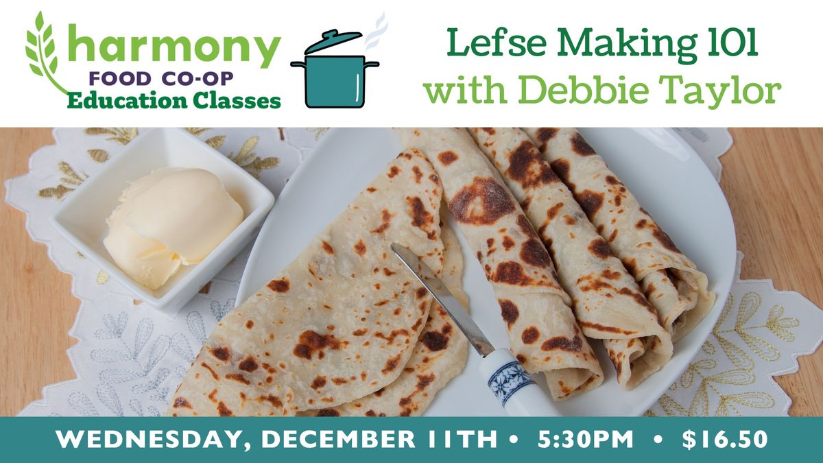 Lefse Making 101 with Debbie Taylor