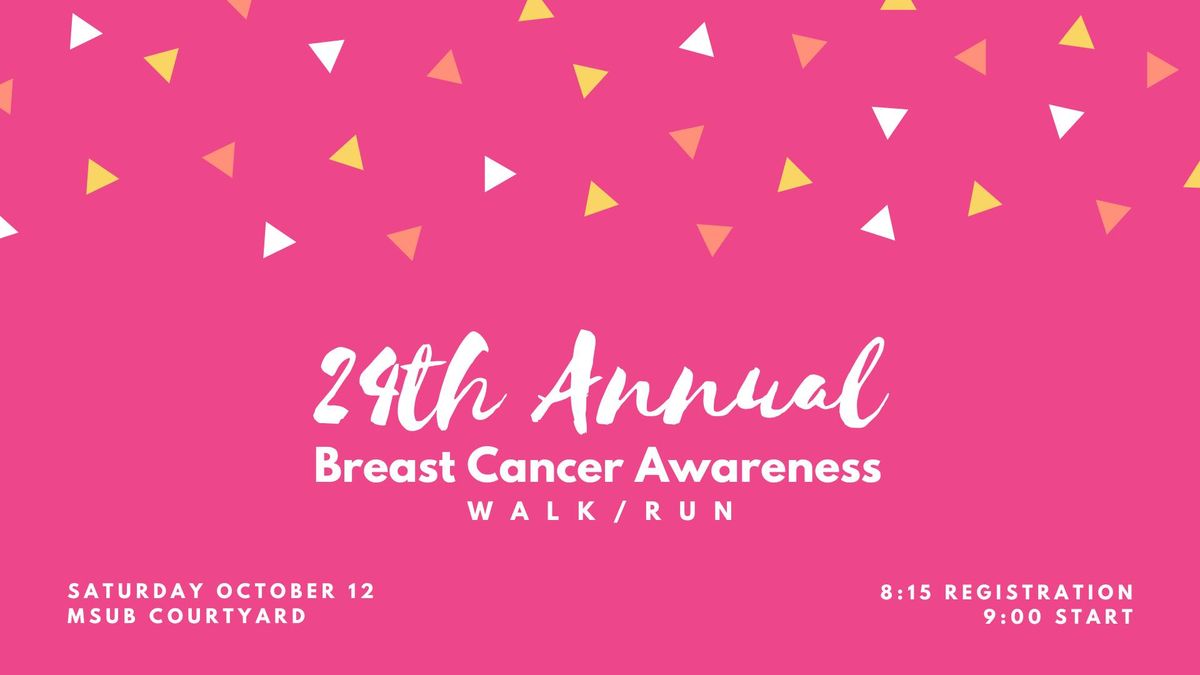 24th Annual Breast Cancer Awareness Walk\/Run