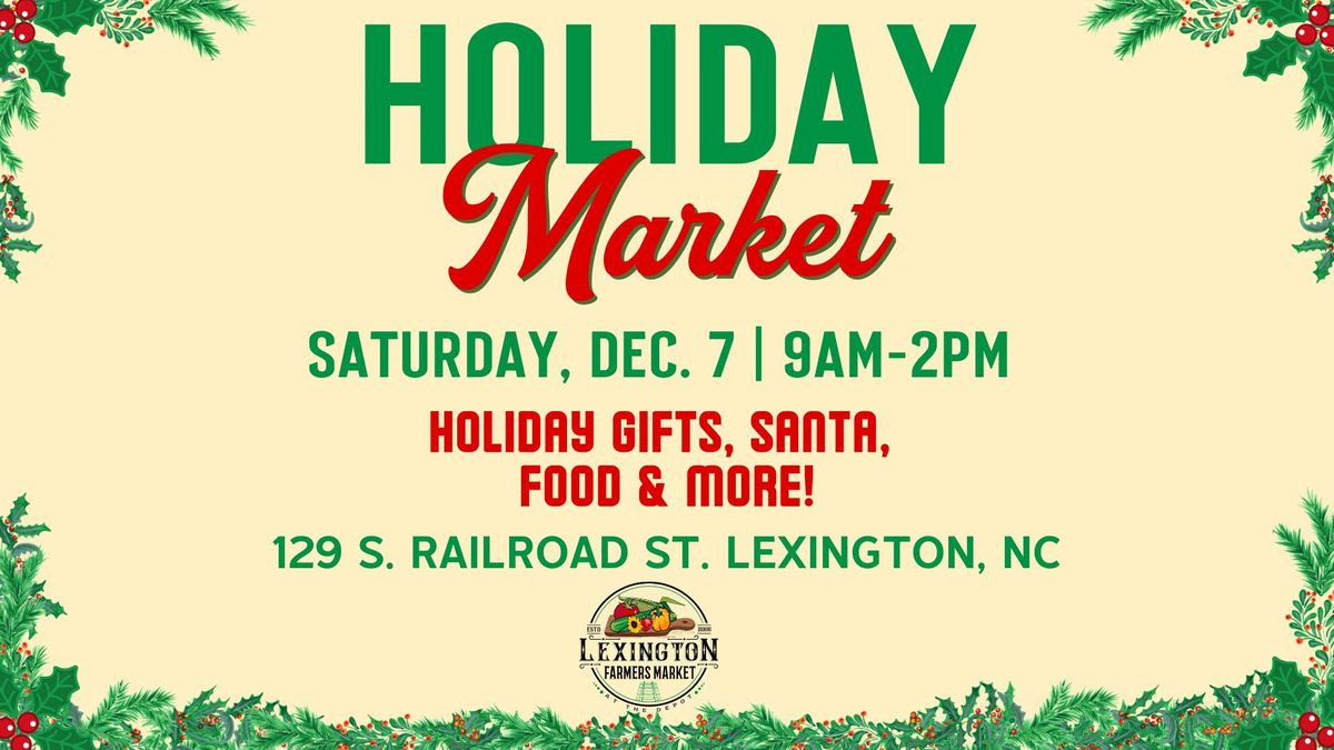 Holiday Market @ The Depot