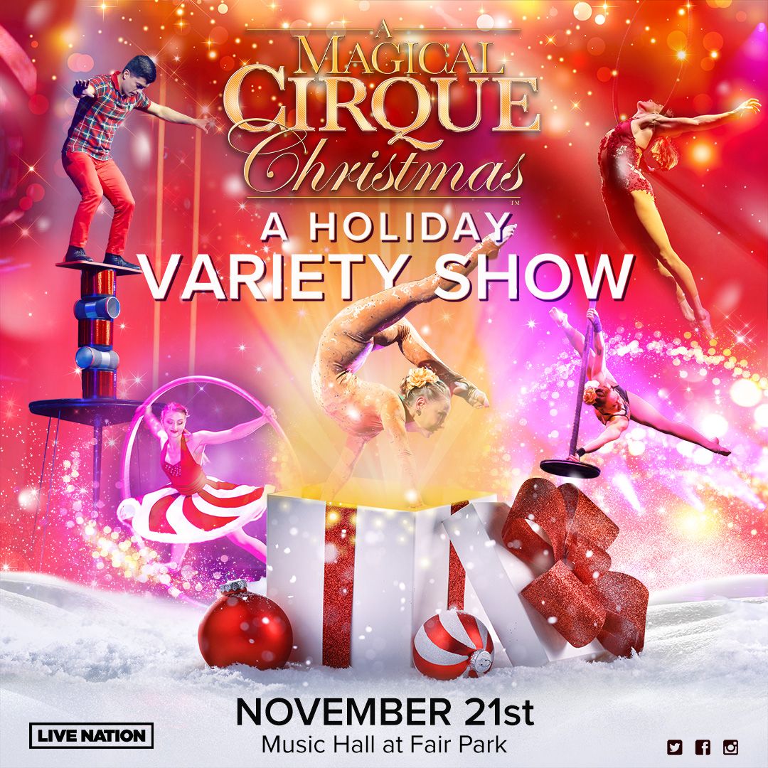 A Magical Cirque Christmas at Music Hall at Fair Park