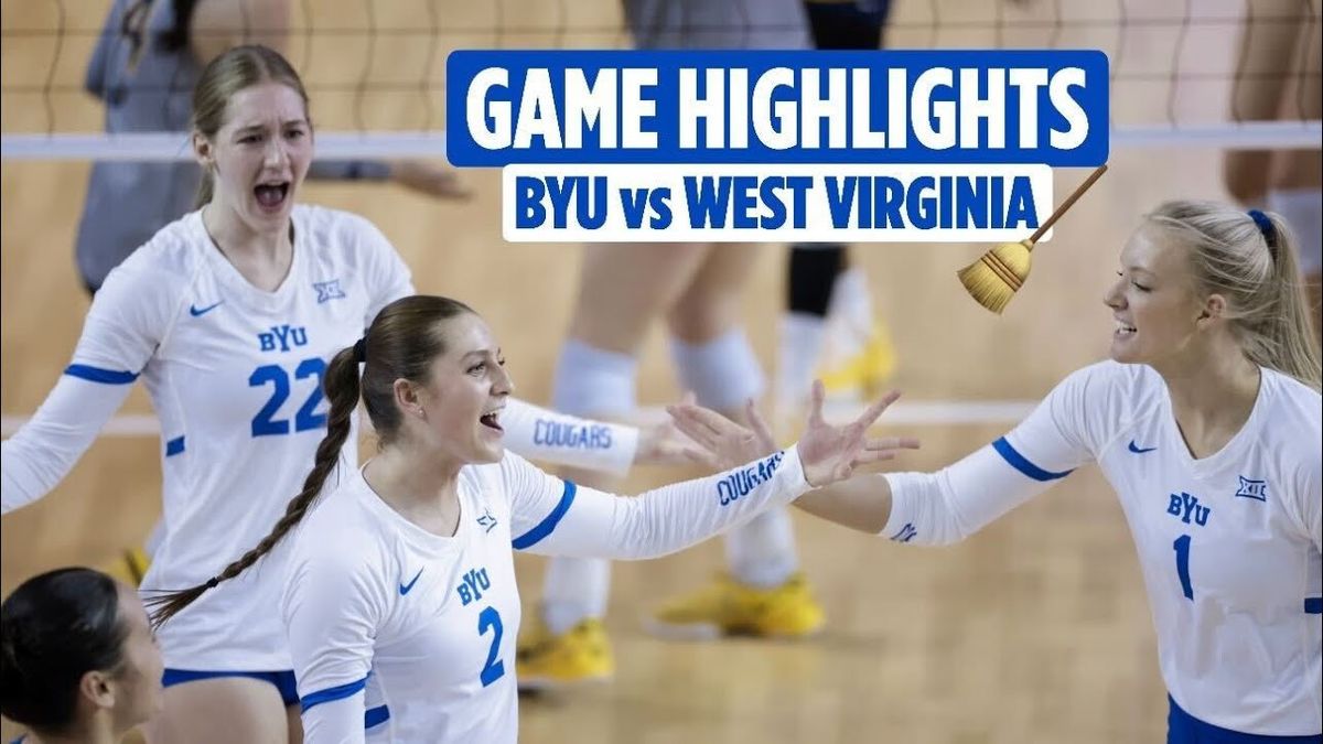 Houston Cougars at West Virginia Mountaineers Womens Volleyball