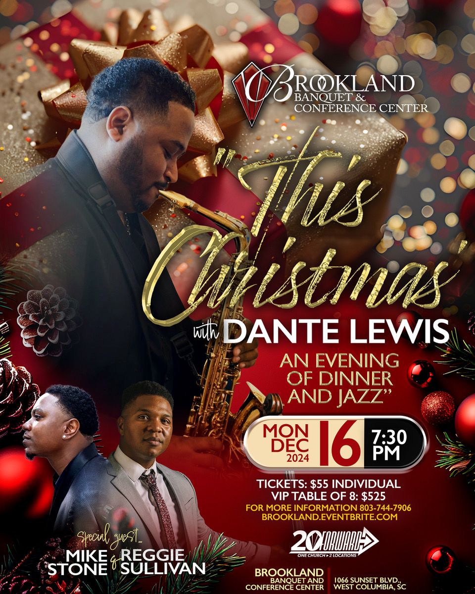 Saxophonist Dante Lewis "This Christmas" with Mike Stone & Reggie Sullivan