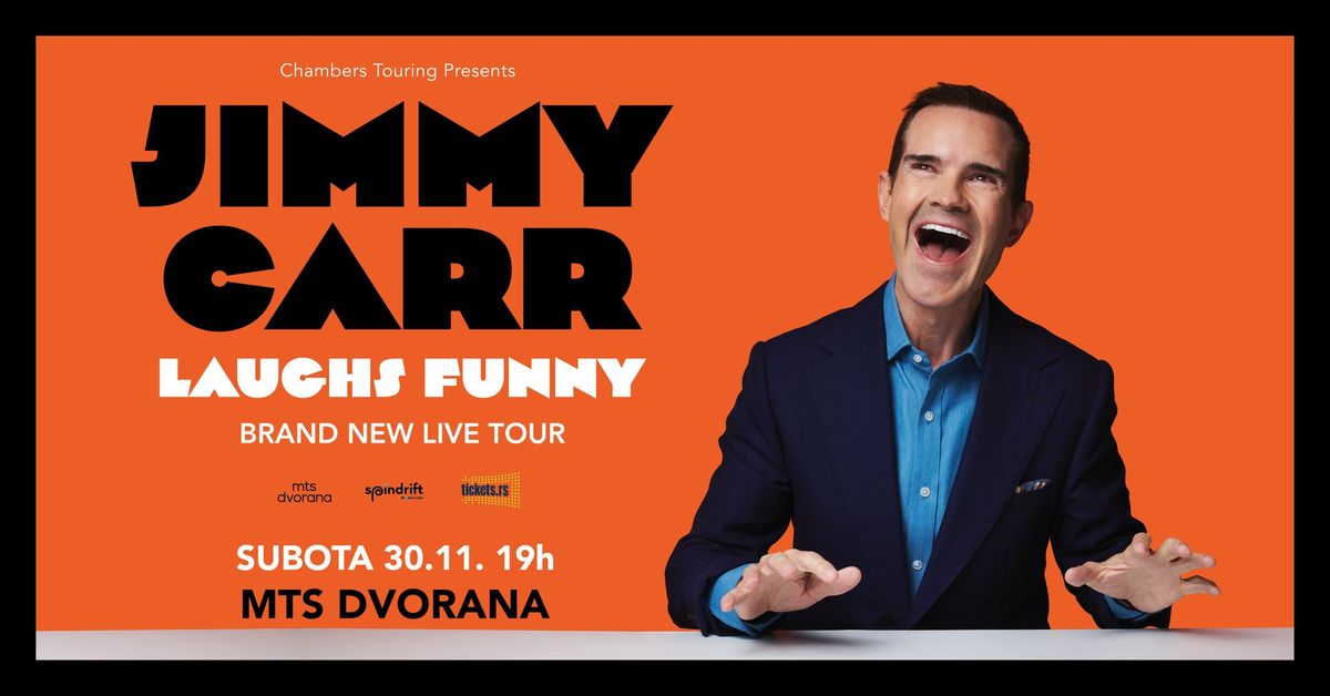 Jimmy Carr "Laughs Funny" u MTS-u