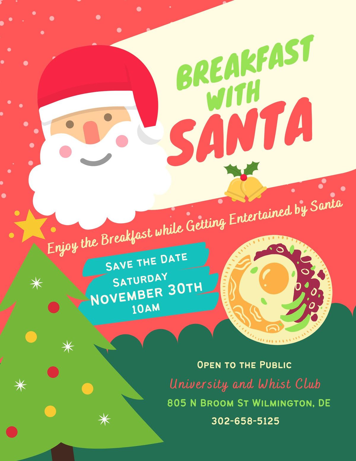 Save the Date: Breakfast with Santa