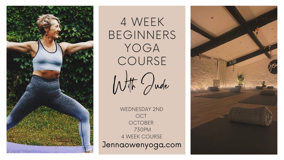 4 week Complete Beginners Yoga Course