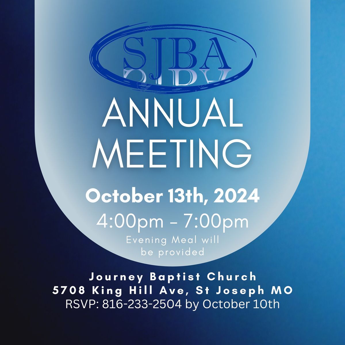 SJBA 153rd Annual Meeting@ Journey Baptist Church